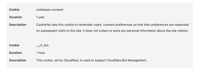 Necessary Cookies